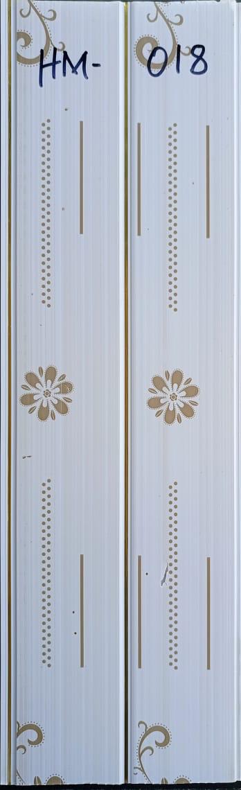 PVC ceiling panel gold floral