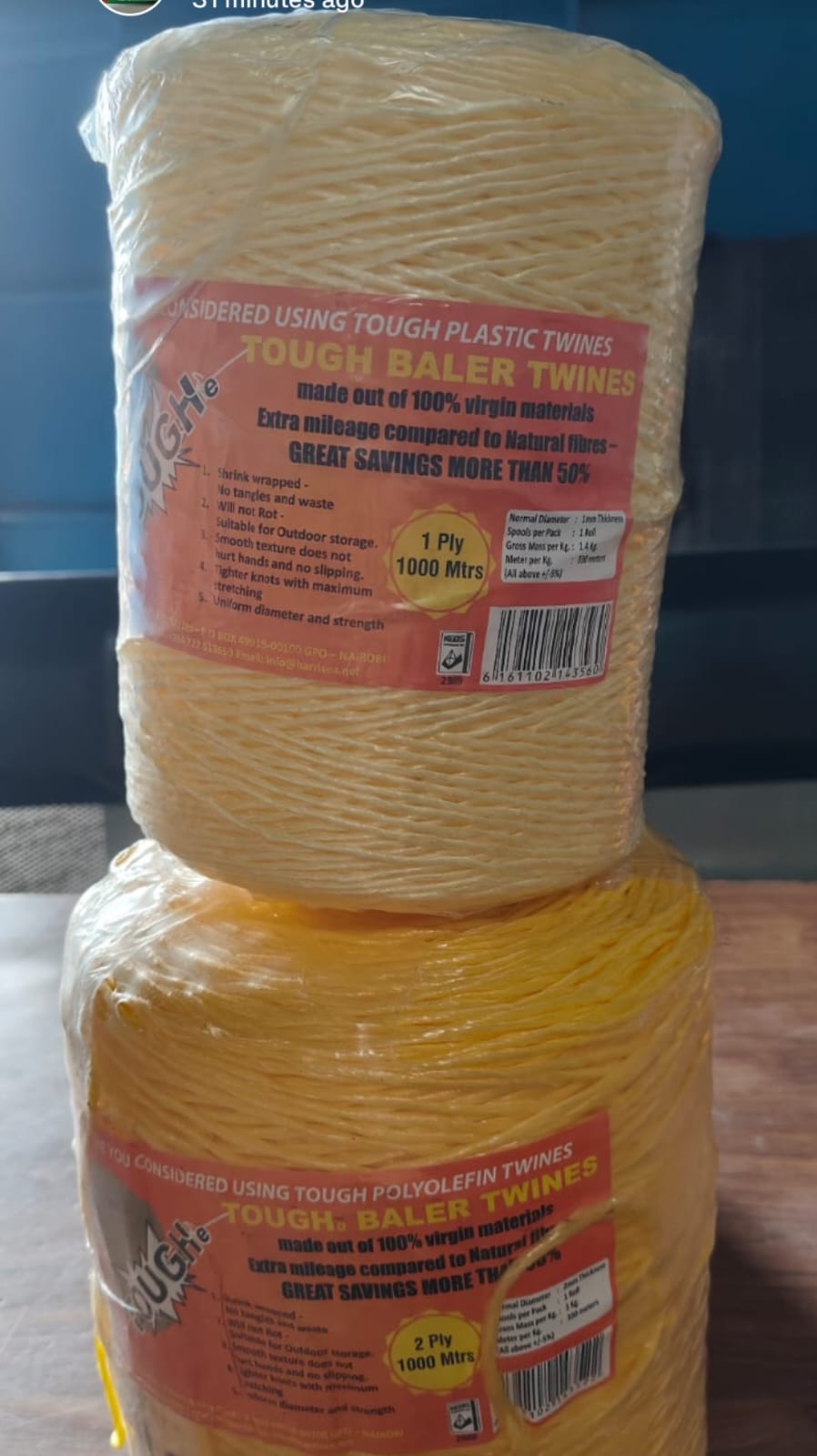 Baler twine