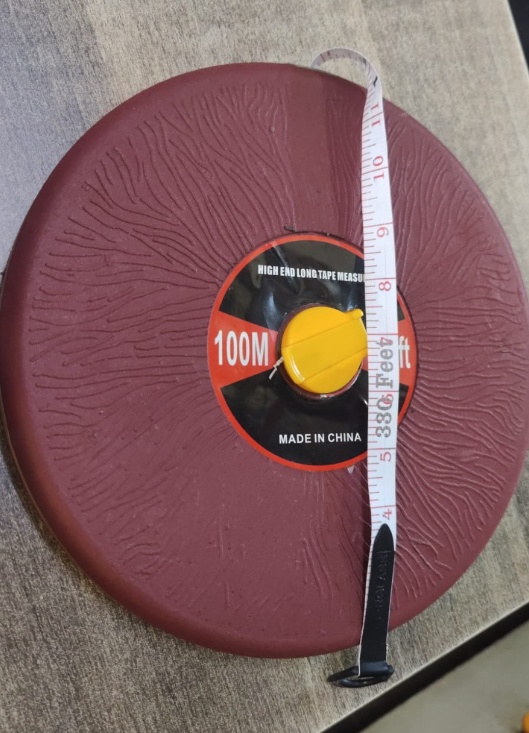 Long measuring tape